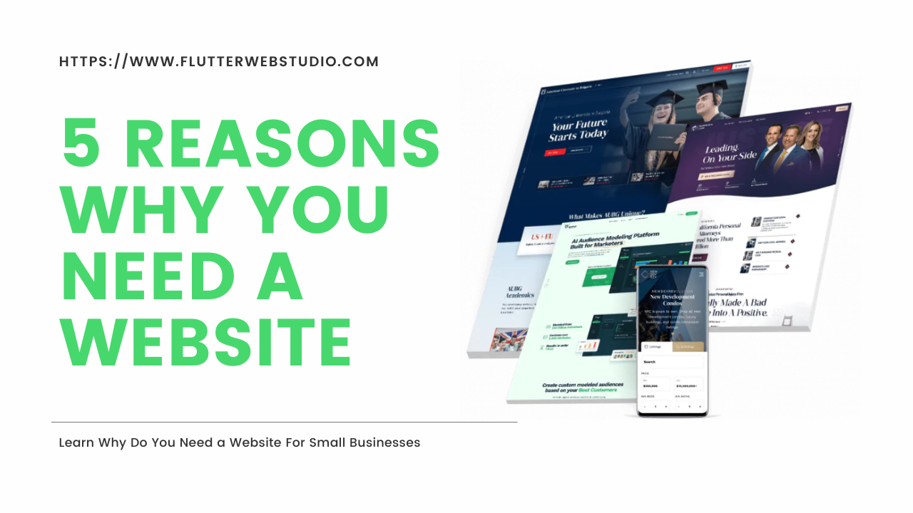 5 Reasons Why You Need a Website
