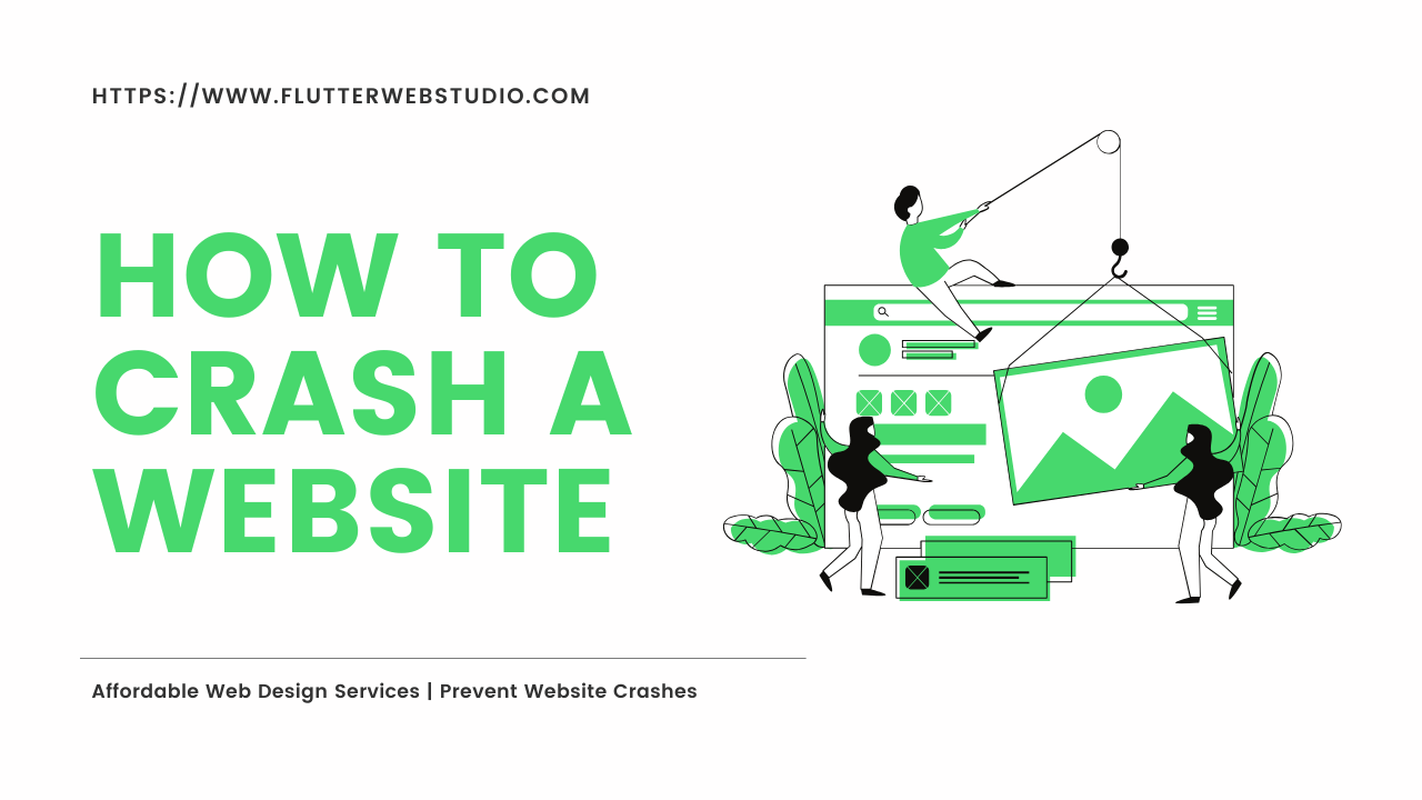 How to crash a website