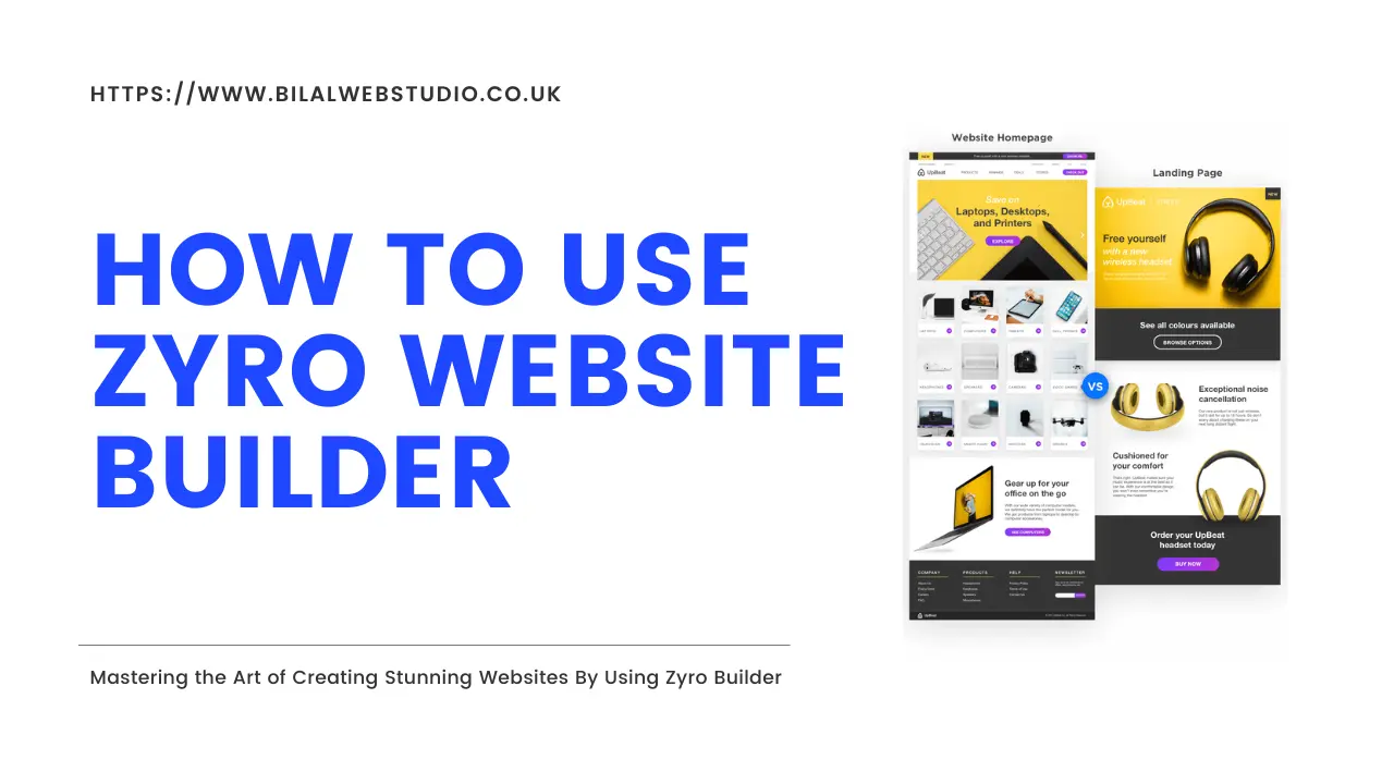 How to Use Zyro Website Builder
