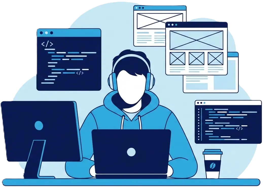 Modern Construction Website Design Service - Bilal Web Studio