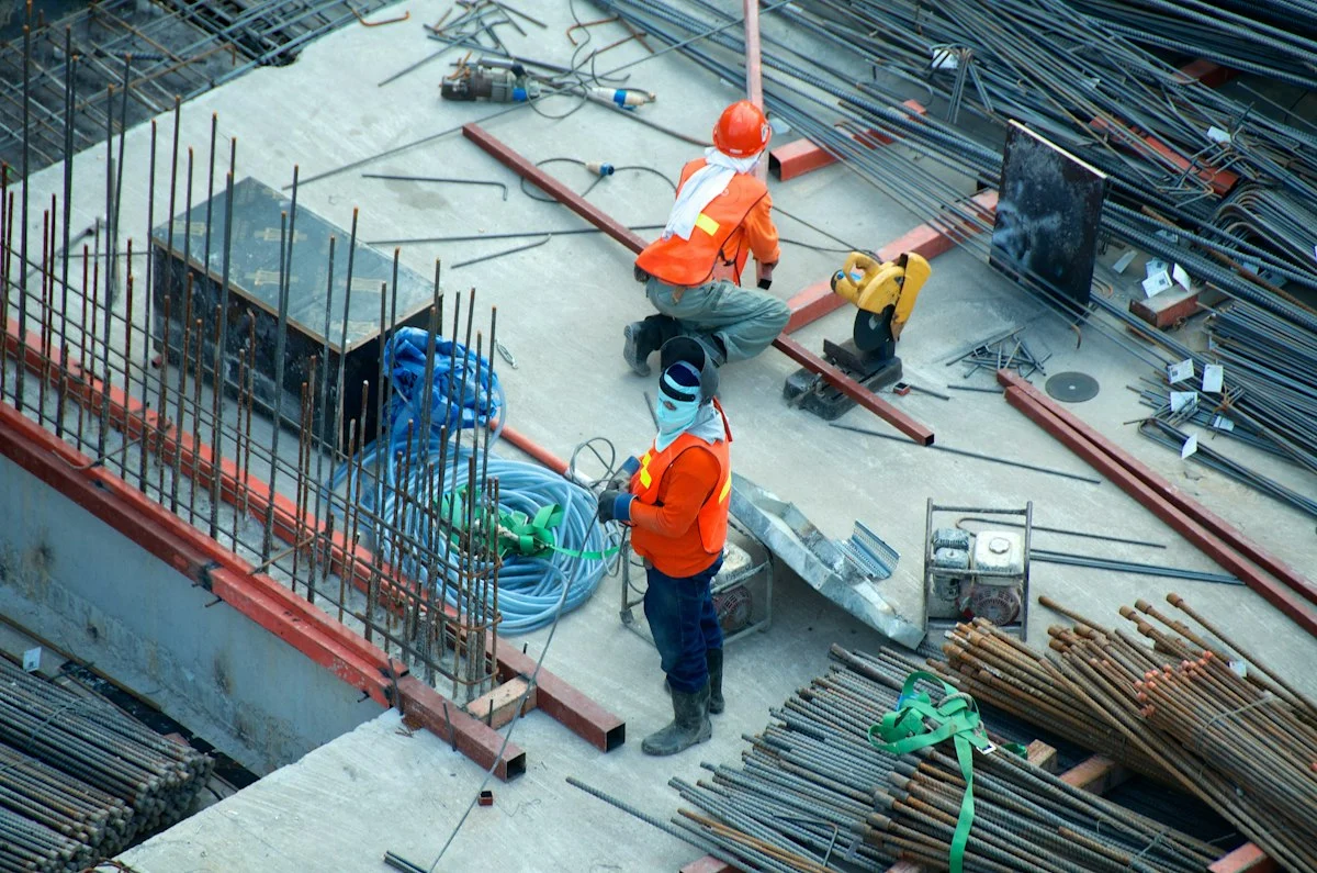 Construction project used as a case study example